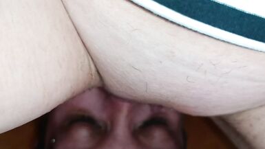 Like to piss over him. Facesitting - 7 image