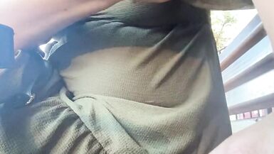 milf without panties in public - 11 image