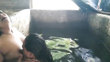 While the neighbor is alone without her husband and horny I come from behind to fuck her - 12 image