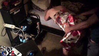 1646 - Amateur French Slut, Panty Fuck, Lingerie, Doggystyle, Pussy Fucking, POV - 6 image