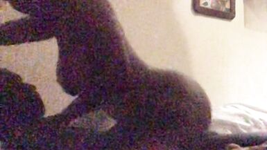 Sexy ebony milf plays and enjoys her toy boy BBC pt 1