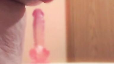 BBW PAWG schizza e sgorga dopo aver cavalcato il dildo - 7 image