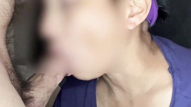 Asian slut socks on white cock - 4 image