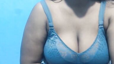 Indian Teacher Seducing Her Student Showing Her Big Juicy Boobs - 4 image