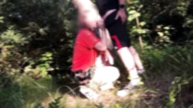 UDA Hot Milf housewife gets fucked hard outside in the woods