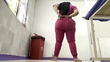 BEAUTIFUL AND HOT NURSE ARRIVES AND PREPARES TO START WORK - 1 image