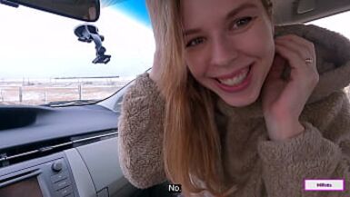 A village hitchhiker girl pays for his fare in kind. - 1 image