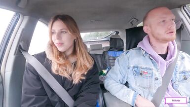 A village hitchhiker girl pays for his fare in kind.