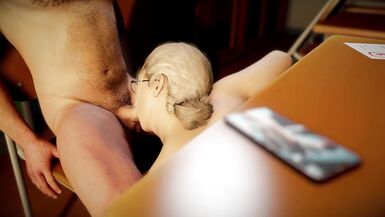 Sex Ed with a Busty Mature Cougar - 4 image