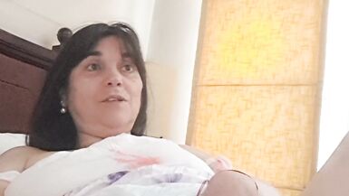 Il figlio di mio marito mi ha visto masturbarmi ed è rimasto a guardare, si è esposto con forza - 6 image