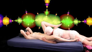 My feminized husband licks my pussy - 15 image