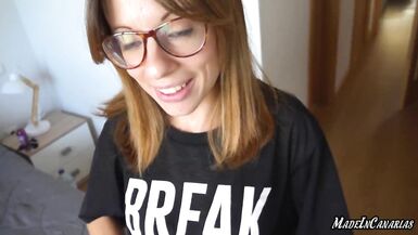 ANAL squirting orgasm | Huge cumshot | Big natural tits - 1 image
