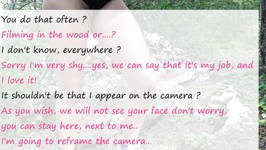 French teen amateur Vic Alouqua let stranger man touch her after peeing - 12 image