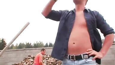 Blonde in Leather gets Fucked and Pissed On. - 1 image