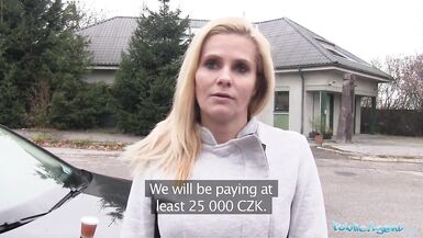 Public Agent Desperate MILF Black Canary Fucks for a Job - 2 image