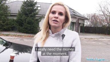 Public Agent Desperate MILF Black Canary Fucks for a Job - 3 image