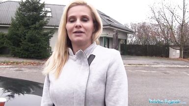 Public Agent Desperate MILF Black Canary Fucks for a Job - 4 image