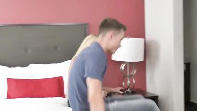 Sexy Cougar MILF Gets Rough Fucked by Young Boy on Vacation - 1 image