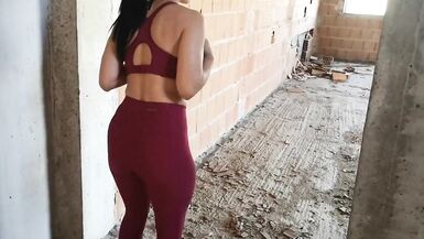 After a Month of Quarantine, she goes out for a Walk, is followed Andfucked