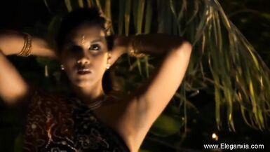 Beautiful Indian Body Getting Wet In Asia