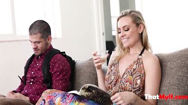 Shaving The Day For Mom- Addie Andrews