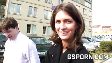 Real Czech small tits Whore fucking ass