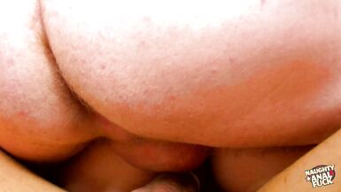 As if anal with one guy was not enough the blonde gets into a threesome - 15 image