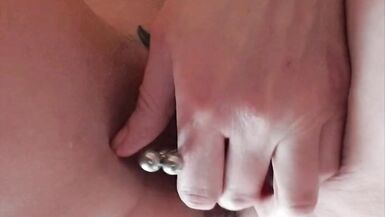 Huge ball pressing and squirting - 4 image