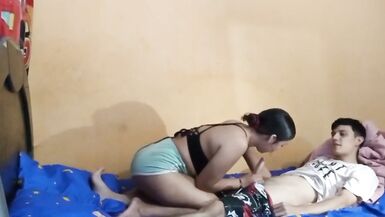 STEPSON? WHERE ARE YOU??? - HERE STEPMOTHERS - STEPSON, SINCE YOUR STEPFATHER IS NOT HERE, I'M GOING TO GIVE YOU THE PENIS MASSA - 2 image