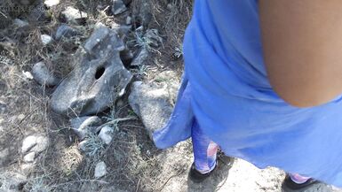 Cheating Arab Wife Has Rough Outdoor Sex - 10 image