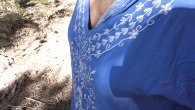 Cheating Arab Wife Has Rough Outdoor Sex - 2 image