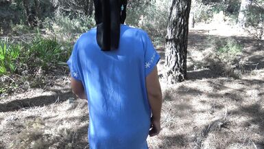 Cheating Arab Wife Has Rough Outdoor Sex - 4 image