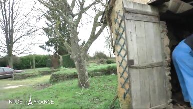 Big Tit City Bitch Messes with the Wrong Farmer - 2 image