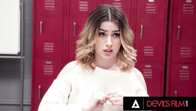 DEVILS FILM - Naughty MILF Teacher Rachael Cavalli Has Threesome With Her 18yo Students - 2 image