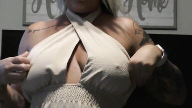 Sucking His Hard Cock And He Fucks These Big Fucking Tits With Cumshot - 4 image