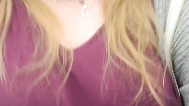 Public compilation sexy bbw doggystyle creampie on nature trail outdoors and use remote vibrator on fat wet pink pussy in car - 10 image