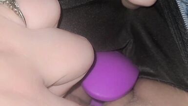 Public compilation sexy bbw doggystyle creampie on nature trail outdoors and use remote vibrator on fat wet pink pussy in car - 14 image