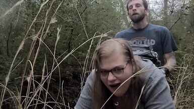 Public compilation sexy bbw doggystyle creampie on nature trail outdoors and use remote vibrator on fat wet pink pussy in car - 8 image
