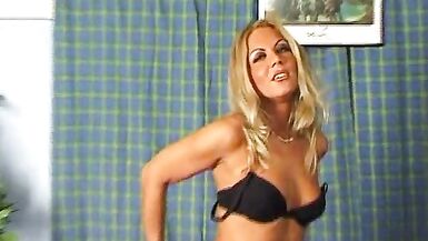Hot blonde milf shows you her body, what would you like to do with her? - 14 image