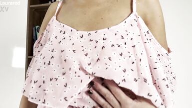 Preparing for my date in a sexy mini dress - 10 image