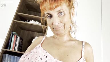 Preparing for my date in a sexy mini dress - 7 image