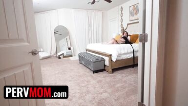 Austin Is Back Home From College For The Holidays, Excited To See Lilian, His Horny Stepmom, Again - 3 image