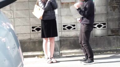 Picking Up Married Women On The Streets - Inexperienced With Big Tits part 1 - 10 image