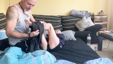 Spanish MILF Fucking in the Morning - 2 image