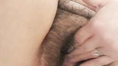 wife is a hot slut shows her pussy - 5 image