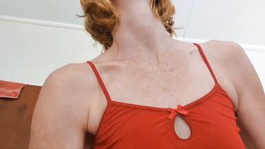 Horny Milf Nicki Rubbing Cock on my Pussy - 2 image