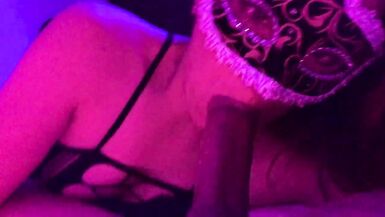 RedFantasies FREEBIES: Threw on my black slutty net outfit and went to suck dick