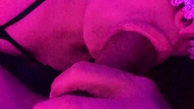 RedFantasies FREEBIES: Threw on my black slutty net outfit and went to suck dick