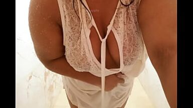 Cold water bath of milf - 1 image