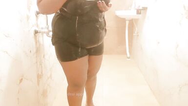 Myanmar sexy milf taking shower - 14 image